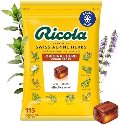 Ricola Original Herb Cough Drops - 115 Count