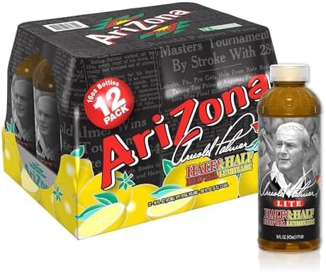 AriZona Arnold Palmer Half and Half - 16 Fl Oz (12 Pack)