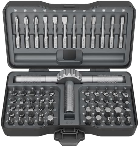 STREBITO Magnetic Screwdriver Set, 67-in-1 Ratcheting Screwdriver Set