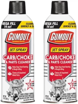 Gumout Carb & Choke Jet Spray Carburetor Cleaner, Pack of 2