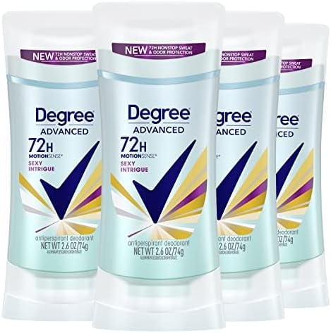 Degree Antiperspirant Deodorant Sexy Intrigue 2.6 oz 4 Count