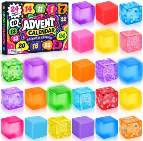 Advent Calendar 2026 Christmas 24 Days Countdown Squishy Toys