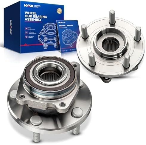 KAX Pair 513263 Front Wheel Bearing Hub Assembly 5-Lug