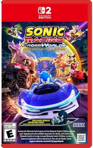 Sonic Racing: CrossWorlds Amazon Exclusive Edition - Nintendo Switch 2