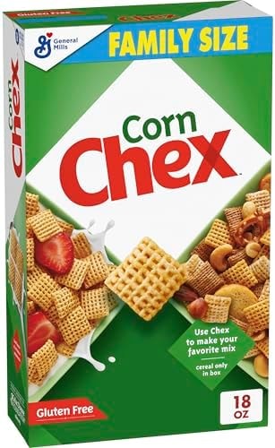 Corn Chex Cereal, Gluten Free,Family Size, 18 oz