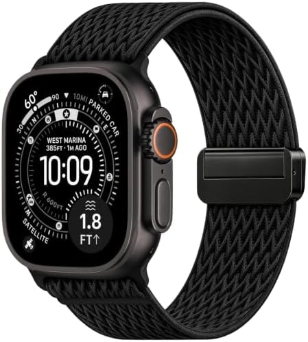 Stretchy Nylon Sport Band for Apple Watch Bands Men Women Ultra Series 12-1
