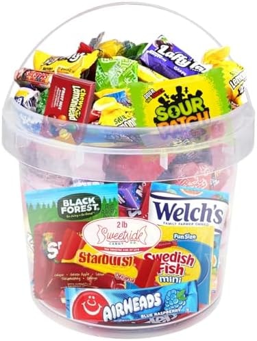 Candy Variety Pack, Care Package Assorted Basket, Bulk, 2 lb