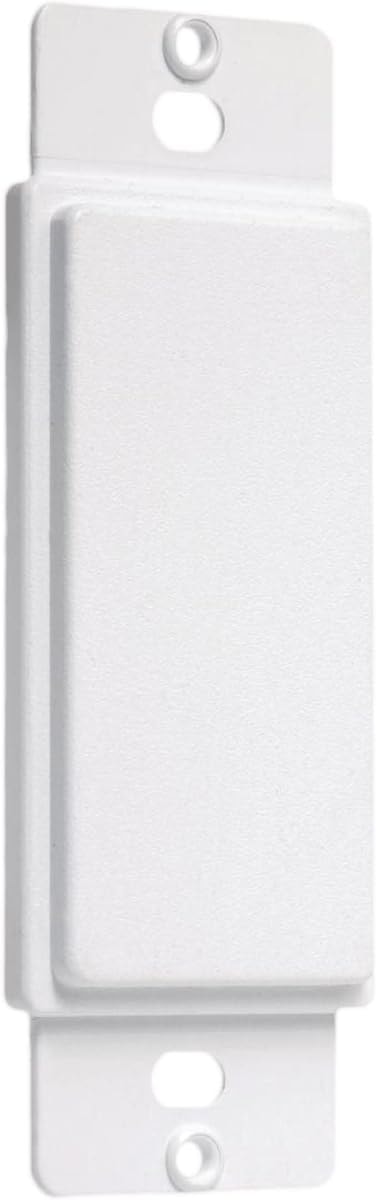 TayMac AD10W Paintable Adapter Plate, Blank Adapter , White