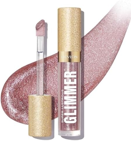REVLON Super Lustrous Glimmer Gloss, 003 Lavender Lust, 0.13 fl oz