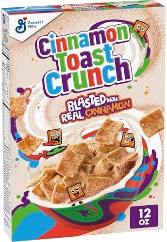 Cinnamon Toast Crunch Breakfast Cereal, 12 oz
