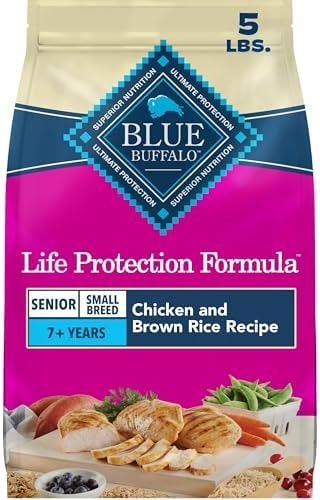 Blue Buffalo Life Protection Formula Chicken Small Senior Dog Food, 5 lb