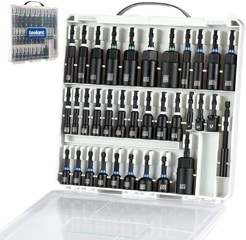 toolant Magnetic Nut Driver Set, 34-Piece