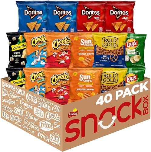 Frito-Lay Fun Times Mix Variety Pack, 40 Count
