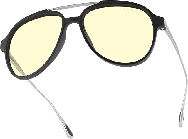 GUNNAR Gaming Glasses - Call of Duty Ghost Mercury Amber Sun Shift Lens - Blue Light Blocking Relieve Dry Eye