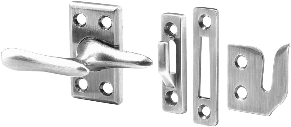 Prime-Line H 4158 Satin Nickel Casement Window Lock (Single Pack)