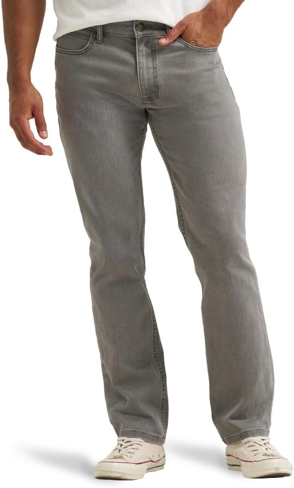 Lee Men's Legendary Regular Straight Jean, Battle, 34W x 34L