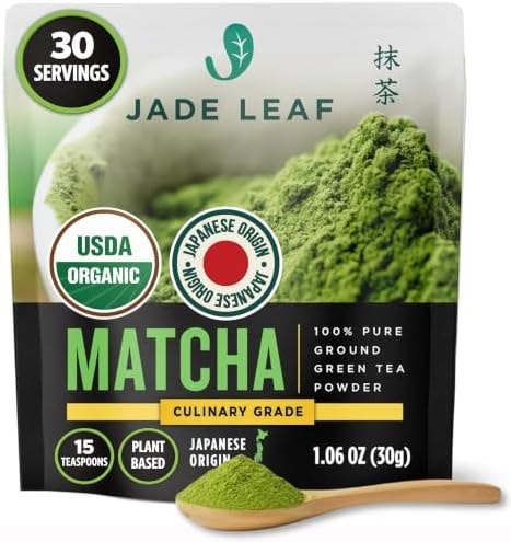 Jade Leaf Matcha Powder, Organic Culinary Grade, 30g / 1.06oz
