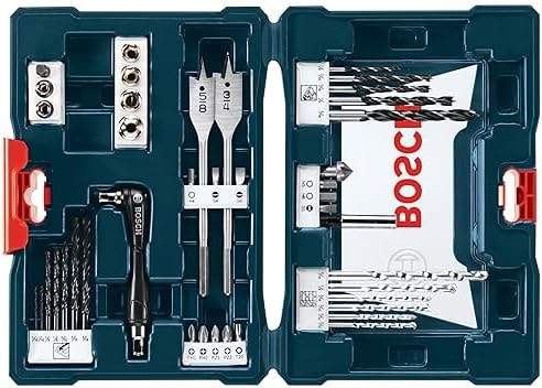 BOSCH MS4041 41-Piece Drilling and Driving Mixed Set with Included Case for Applications in Wood, Metal, Masonry