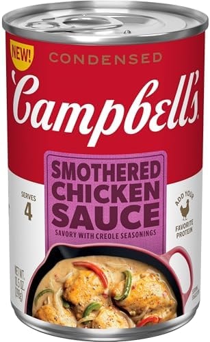 Campbell's Condensed Smothered Chicken Sauce, Savory with Creole Seasonings, 10.5 Oz Can