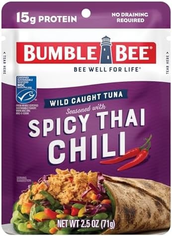 Bumble Bee Spicy Thai Chili Seasoned Tuna Pouch, 2.5 oz