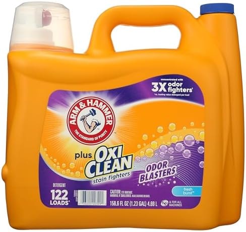 ARM & HAMMER Plus OxiClean with Odor Blasters Liquid Laundry Detergent