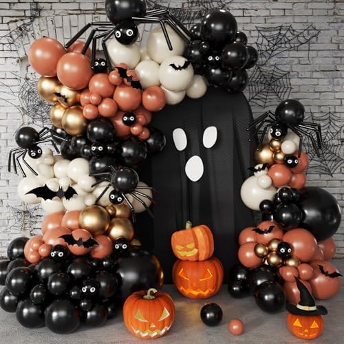 Halloween Balloon Garland Arch Kit for Halloween Party Decorations