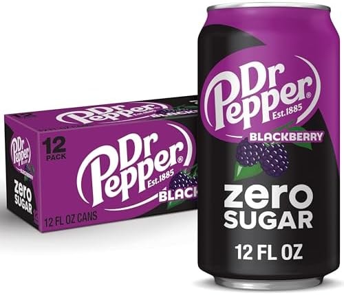 Dr. Pepper Blackberry Zero Sugar 12oz 12pk