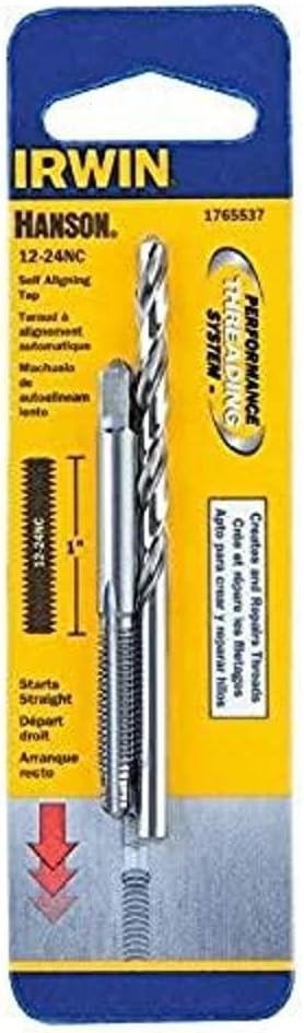 Irwin Tools Hanson 1765537 12-24/#16 Drill with Tap Combo