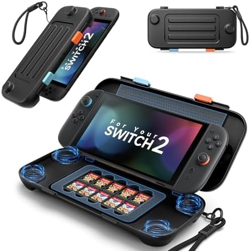 JSAUX Hard Carrying Case for Nintendo Switch 2, PC Hard Protective Shell