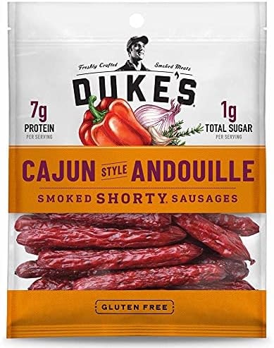 Duke's Pork Cajun Andouille Smoked Shorty Sausages, 5 oz.