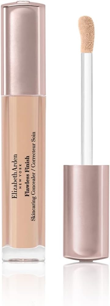 Elizabeth Arden Flawless Finish Skincaring Concealer with Hyaluronic Acid, Vitamin C and E, 335 (Medium/Tan), 0.2 oz