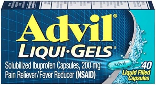Advil Liqui-Gels, Ibuprofen 200mg, Pain Relief, 40 Capsules