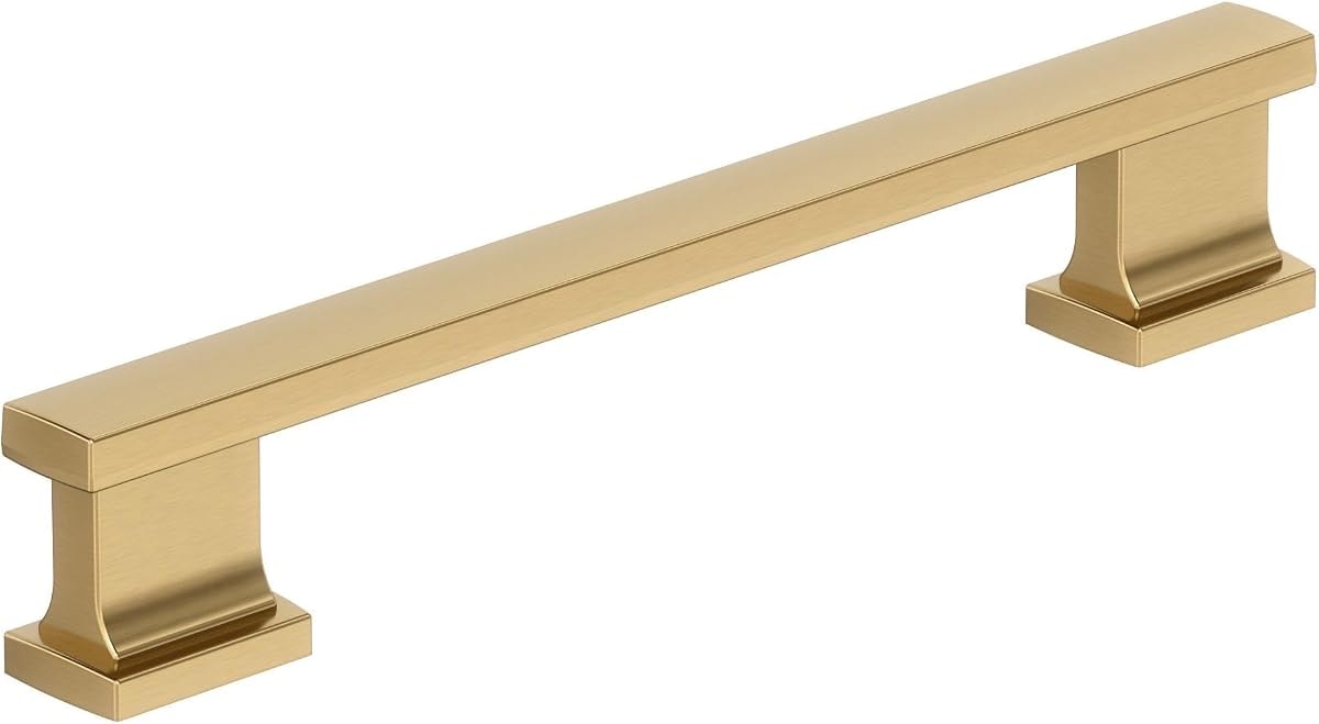 Amerock Triomphe 5-1/16 inch (128mm) Center-to-Center Champagne Bronze Cabinet Pull - 25 Pack