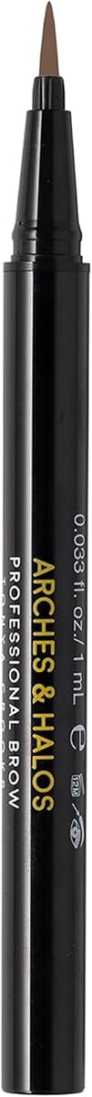 Arches and Halos Microfiber Tinted Brow Mousse - Richly Pigmented Eyebrow Shaper - Water Resistant Filler Pen - Vegan - Mocha Blonde - 0.11 oz