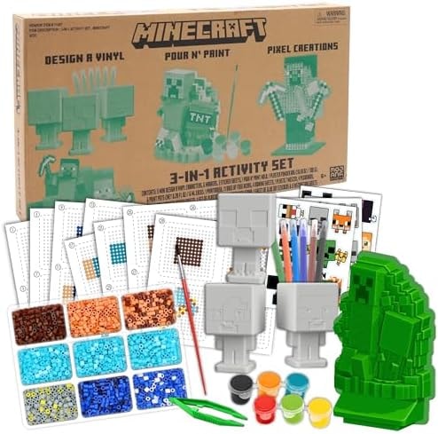 Tara Toys Minecraft 3 in 1 Activity Set
