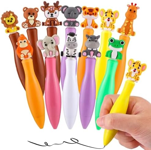 BESARME 12 Pcs Fun Pens, Back to School Supplies Bulk Birthday Gifts