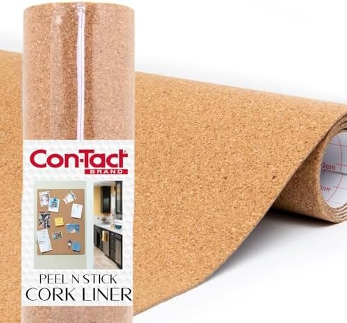 Con-Tact Brand Cork Roll, Self-Adhesive, 12" x 4'