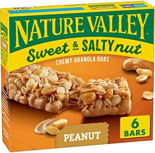 Nature Valley Sweet & Salty Peanut Granola Bars, 6 ct, 7.2 oz