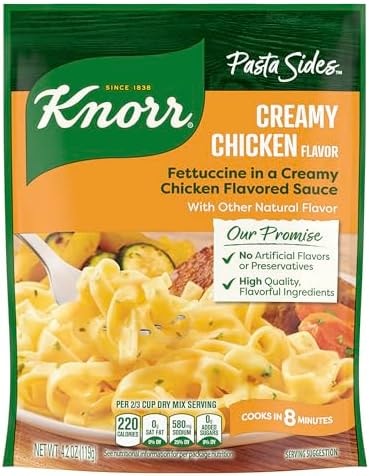Knorr Pasta Sides Creamy Chicken For Delicious Quick Pasta Side Dishes 4.2 oz