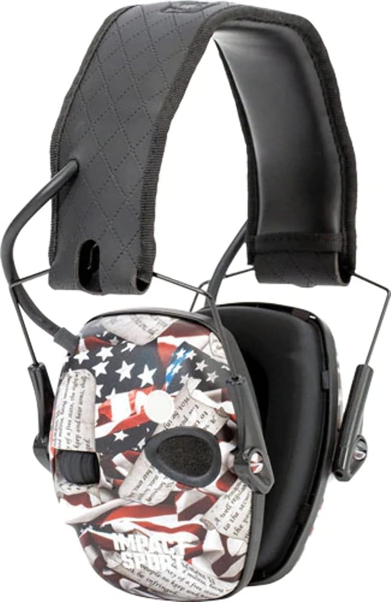 Howard Leight unisex adult Electronic Earmuff, 2nd Amendment, US