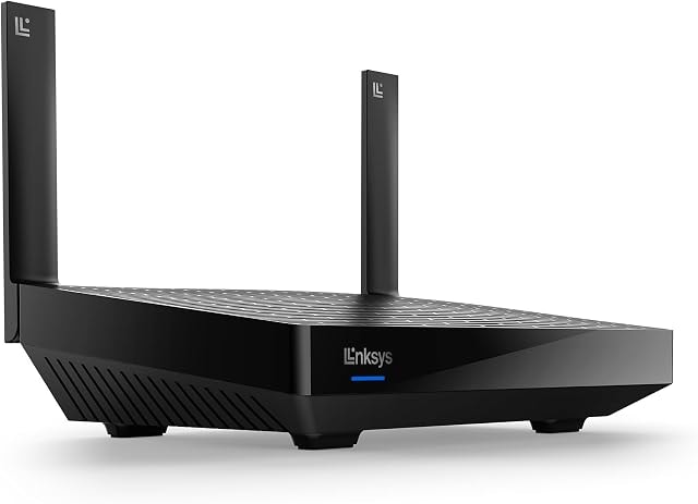 Linksys MR20EC | Dual-Band Mesh WIFI 6 Router | 3.0 (AX3000) Speeds | Connect 25+ Devices | 2,000 Sq Ft Coverage | 18 Month Warranty