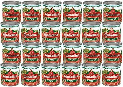 Contadina Tomato Sauce, 8 oz (Pack of 24 Cans)