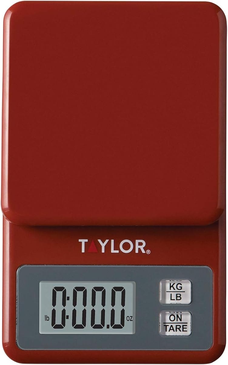 Taylor Compact Digital Scale (Red)