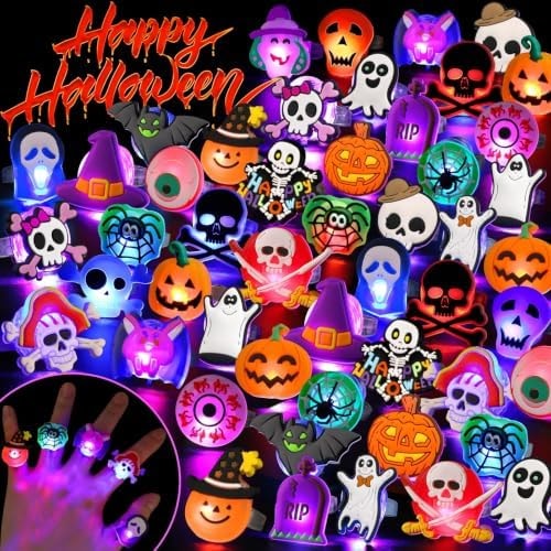 Halloween Party Favors 50Pcs Trick or Treats Halloween Toys for Kids