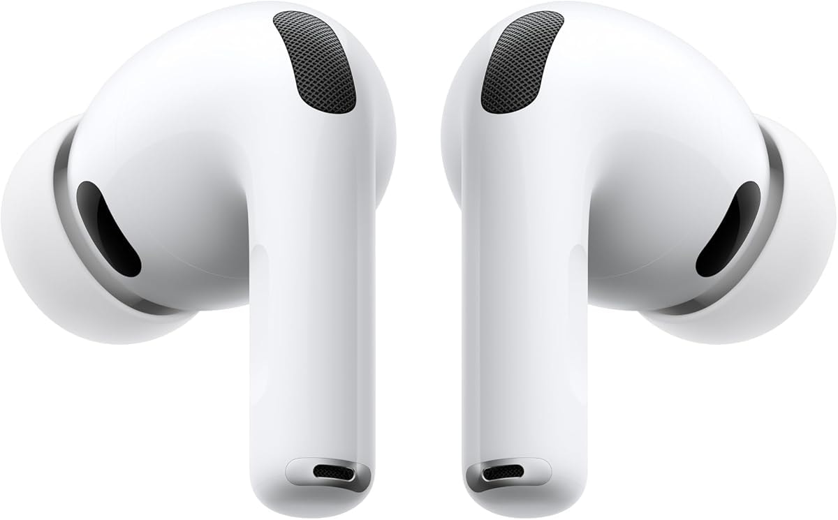 Apple AirPods Pro 3 Wireless Earbuds, Active Noise Cancellation, Live Translation, Heart Rate Sensing, Hearing Aid Feature, Bluetooth Headphones, Spatial Audio, High-Fidelity Sound, USB-C Charging