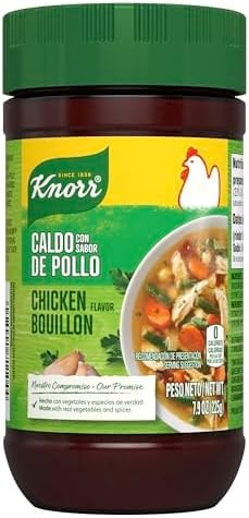 Knorr Chicken Granulated Bouillon Powder 7.9 oz, Caldo de Pollo, Soups, 1PK
