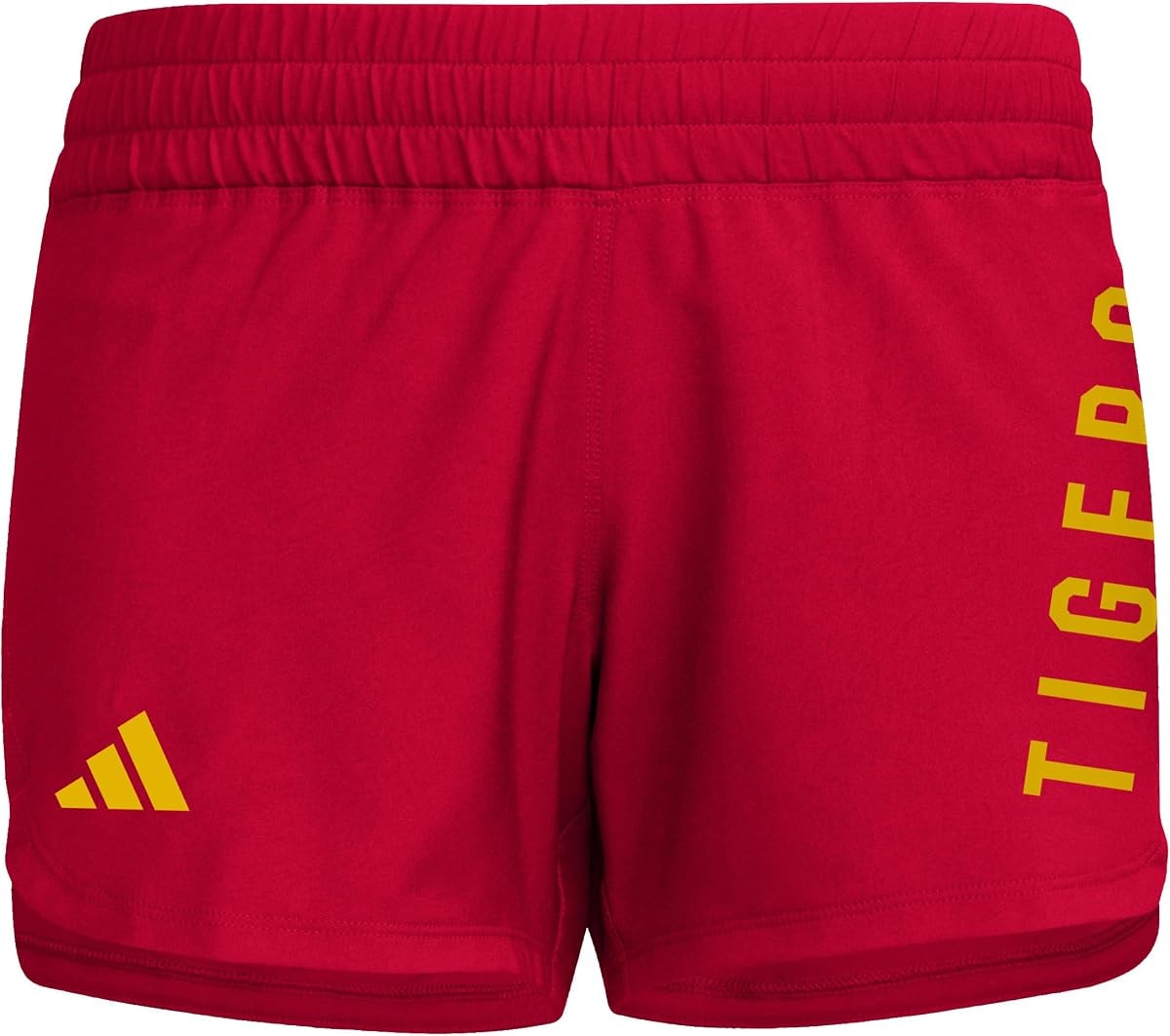 adidas Women's D4T Woven Grambling State Universtiy Training Shorts, Team Power Red/Team Collegiate Gold/Grambling State Universtiy, XX-Large/5" Inseam