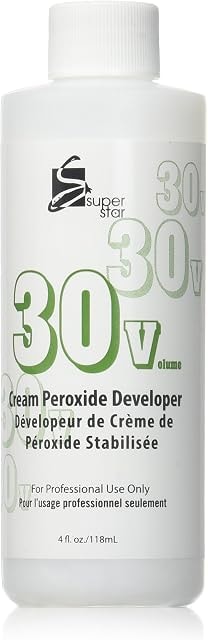 Super Star Stabilized Cream Peroxide Developer, 30v Hc-50306