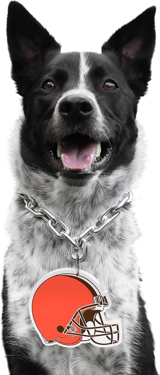 Littlearth NFL Pet Fain Chain Cleveland Browns
