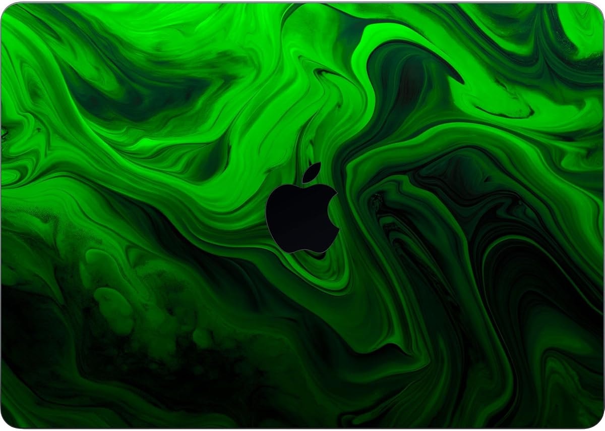 Razer Laptop Skin: MacBook Air 13 (A3113) - Full Wrap - Premium 3M Cast Vinyl - Scratch Protection - Unique Designs & Finishes - Easy Application - Acid Sludge